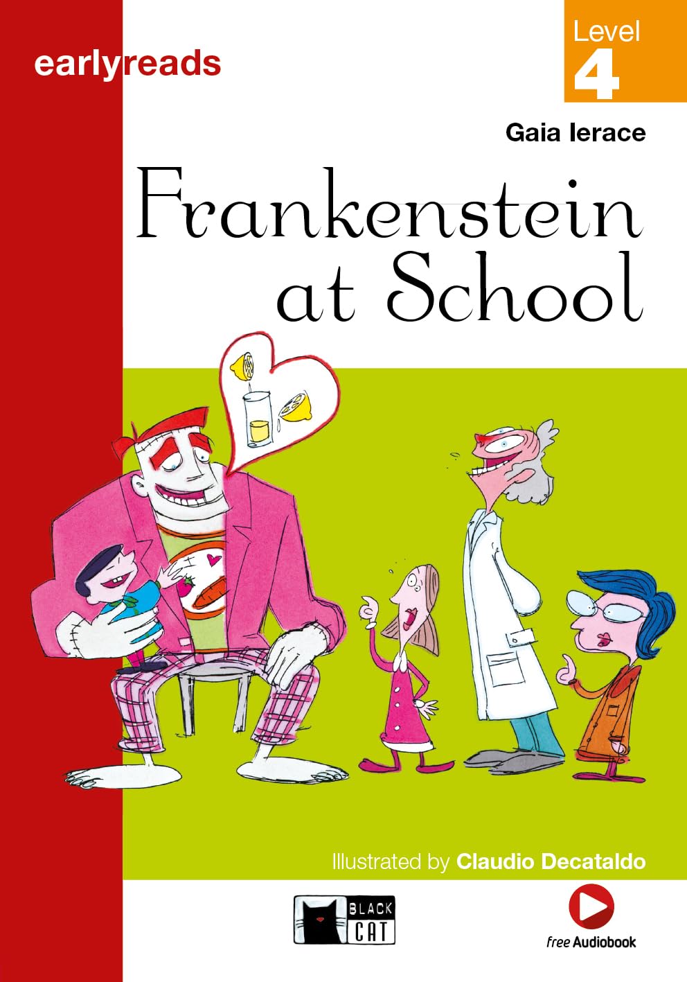 Frankenstein at School+cd: Frankenstein at School + audio CD (Primaria.English letture) Foreign Languages ​​& Dictionaries