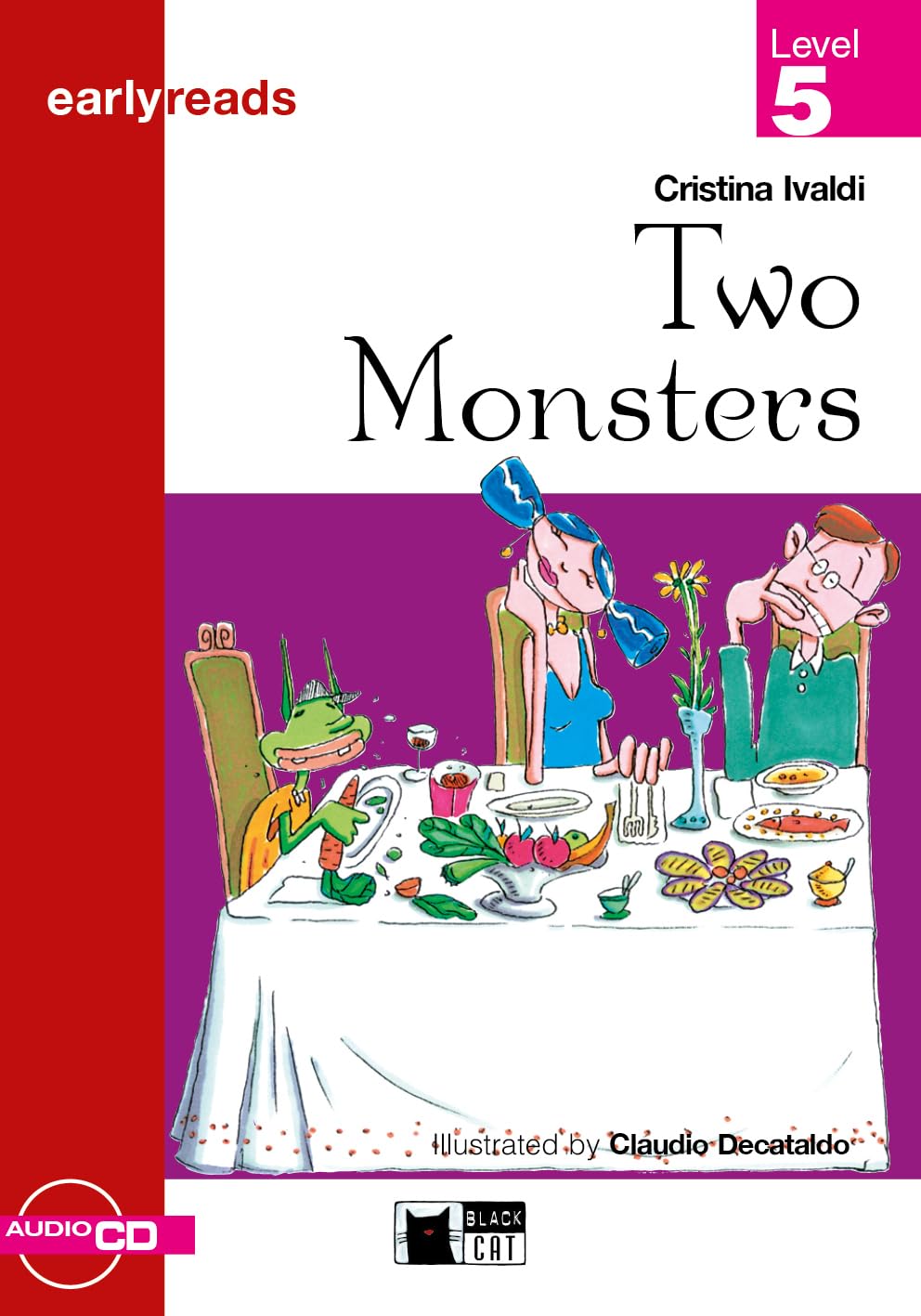 Two Monsters+cd: Two Monsters + audio CD (Primaria.English letture) Foreign Languages ​​& Dictionaries
