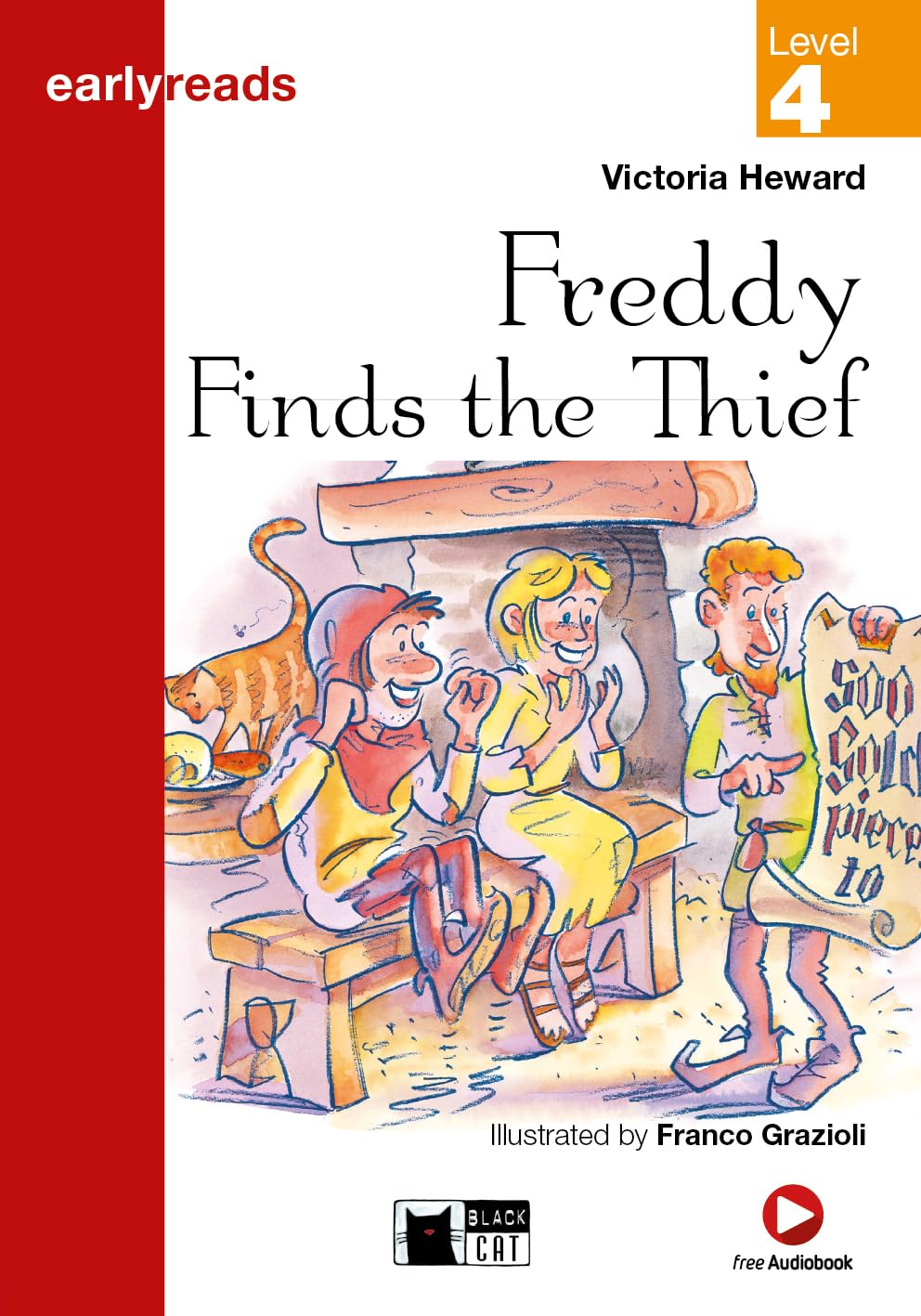 Earlyreads: Freddy Finds the Thief + audio CD book