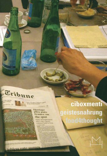 Ciboxmenti / Geistesnahrung / Food4thought book