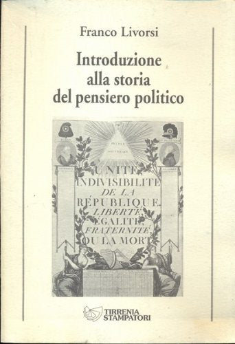 Introduzione alla storia del pensiero politico book