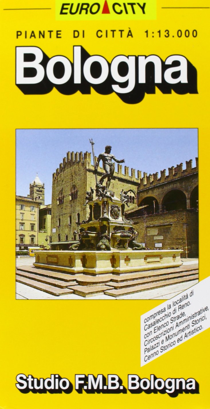 Bologna città 1:13.000 (Euro City) Leisure, Home & Garden