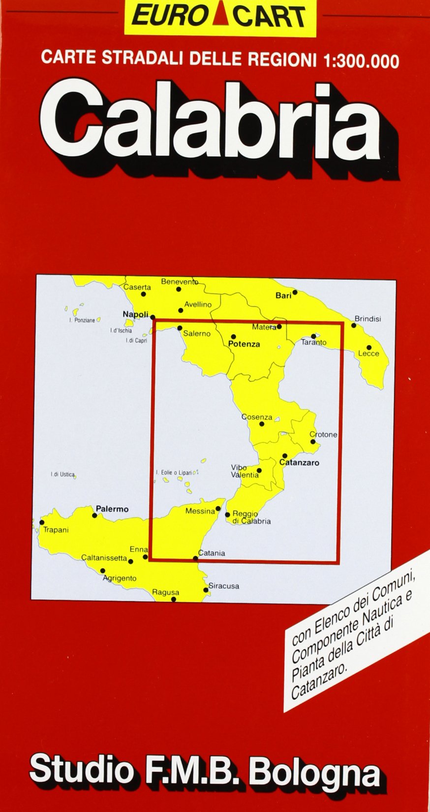 Calabria 1:300.000 Leisure, Home & Garden
