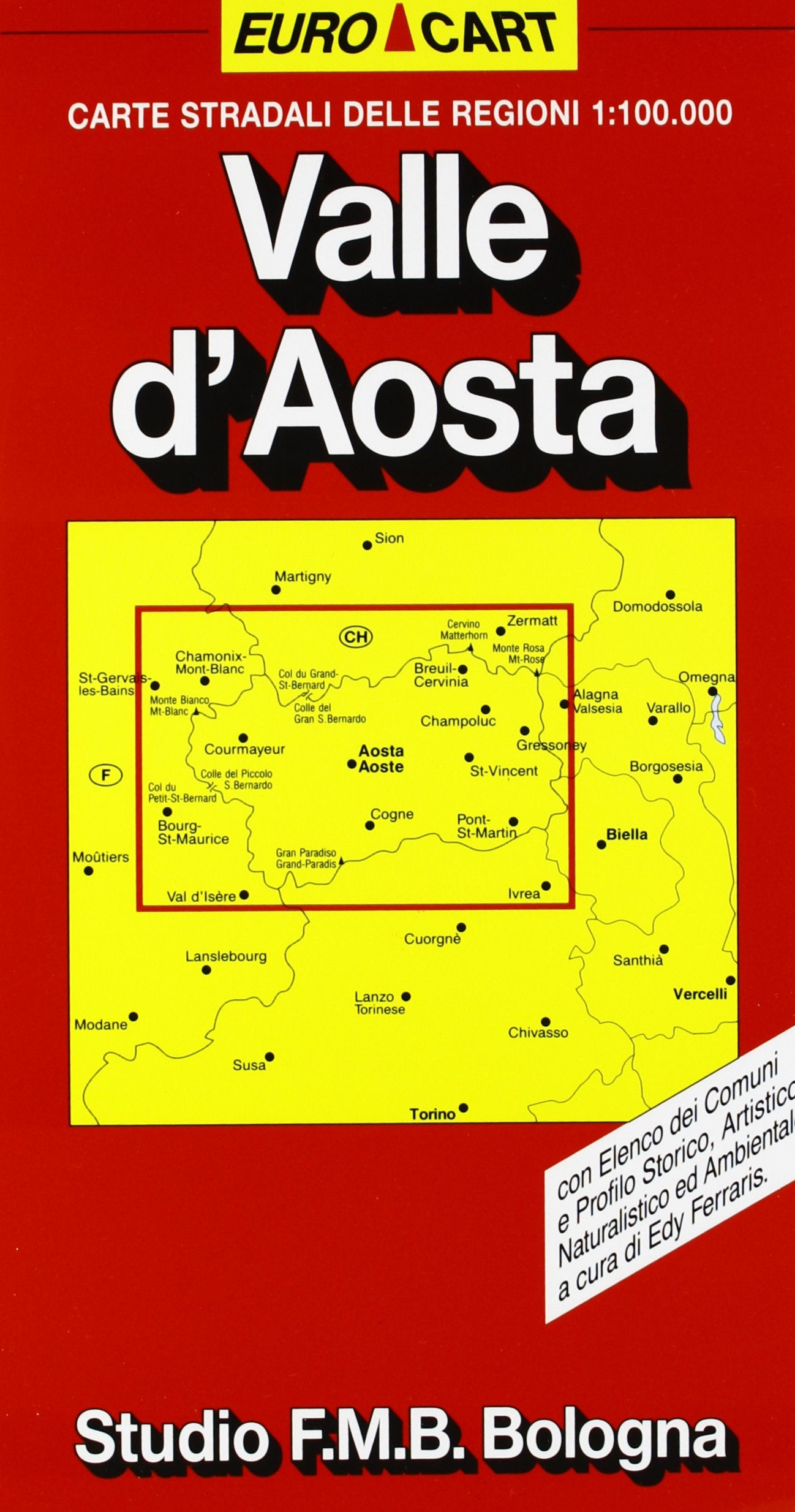 Valle d'Aosta 1:100.000 (Euro Cart) Leisure, Home & Garden