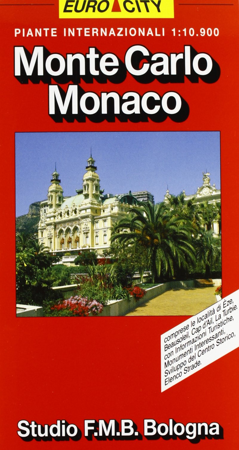 Montecarlo. Pianta di città 1:10.900 (World City) Leisure, Home & Garden