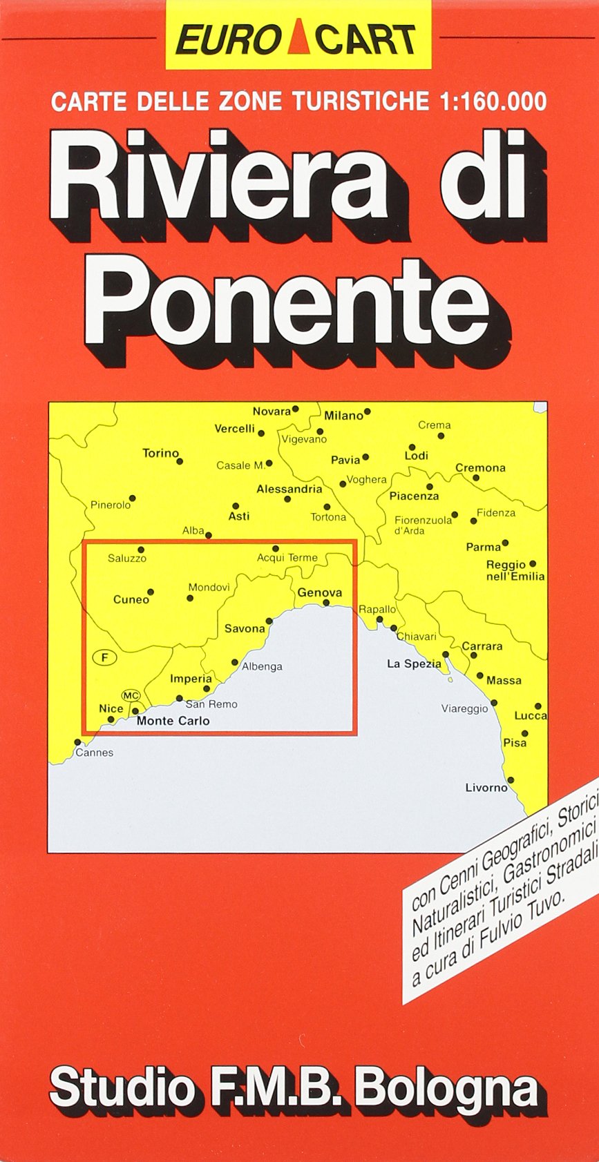 Riviera di Ponente 1:160.000 book