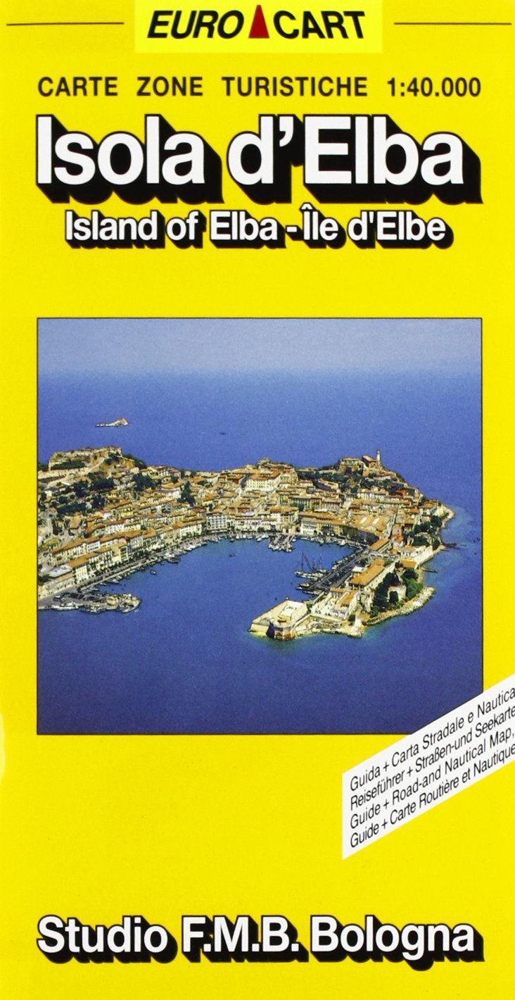 Isola d'Elba 1:40.000. Con guida multilingue (Euro Cart) Leisure, Home & Garden