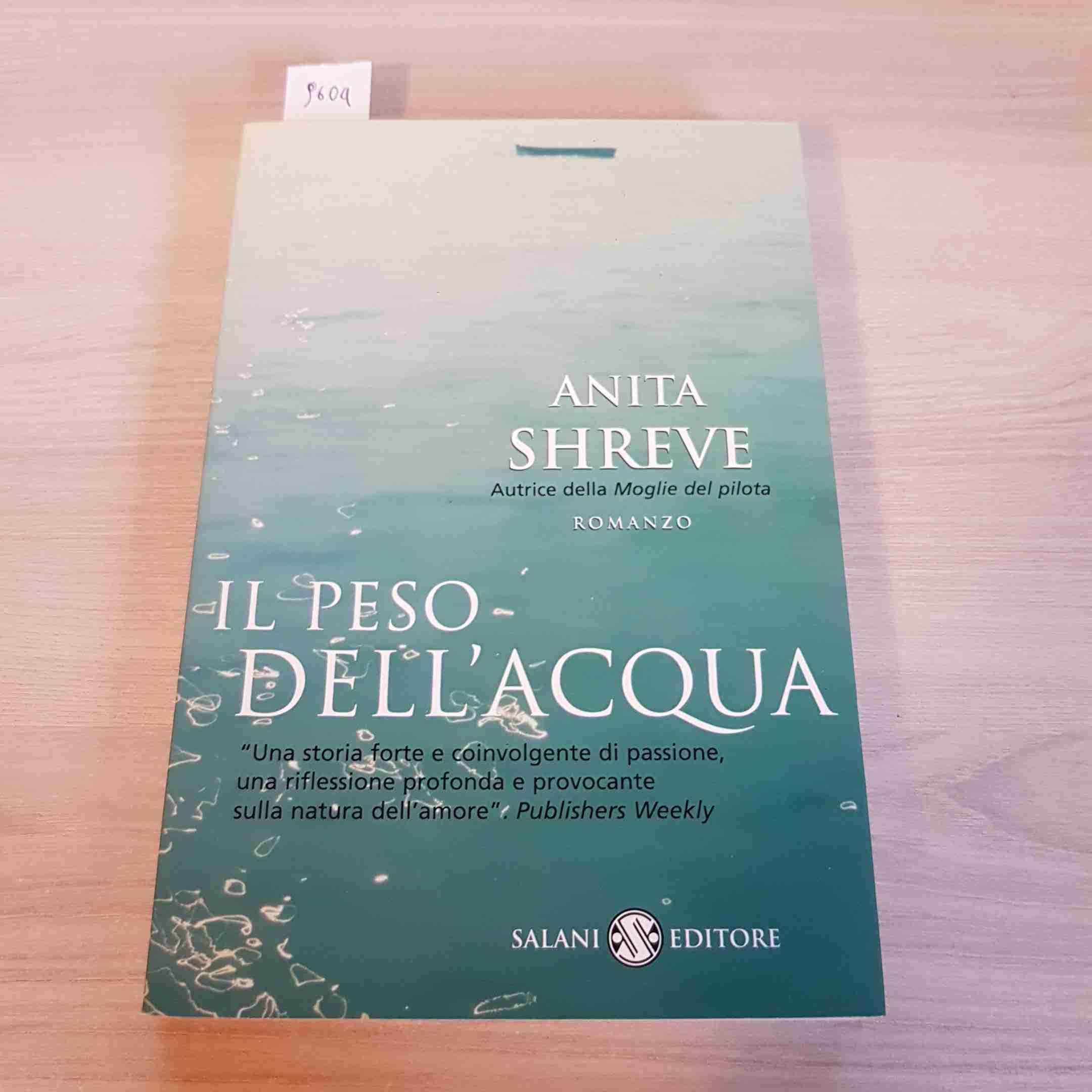 Il peso dell'acqua book
