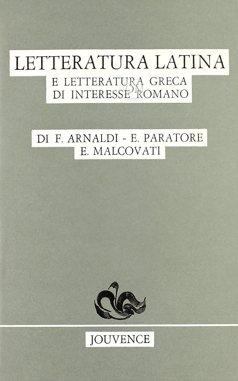 Letteratura latina e letteratura greca di interesse romano (Guide) Contemporary literature