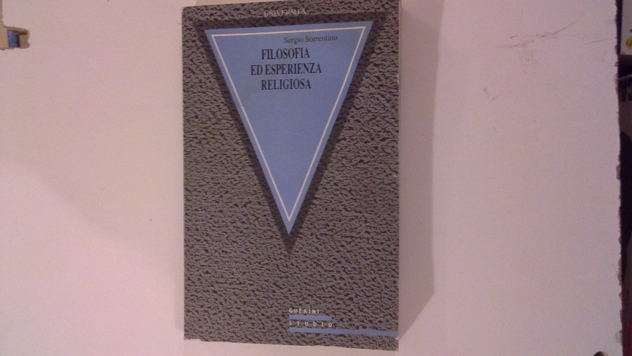 Filosofia ed esperienza religiosa (Università) Religion & Esotericism