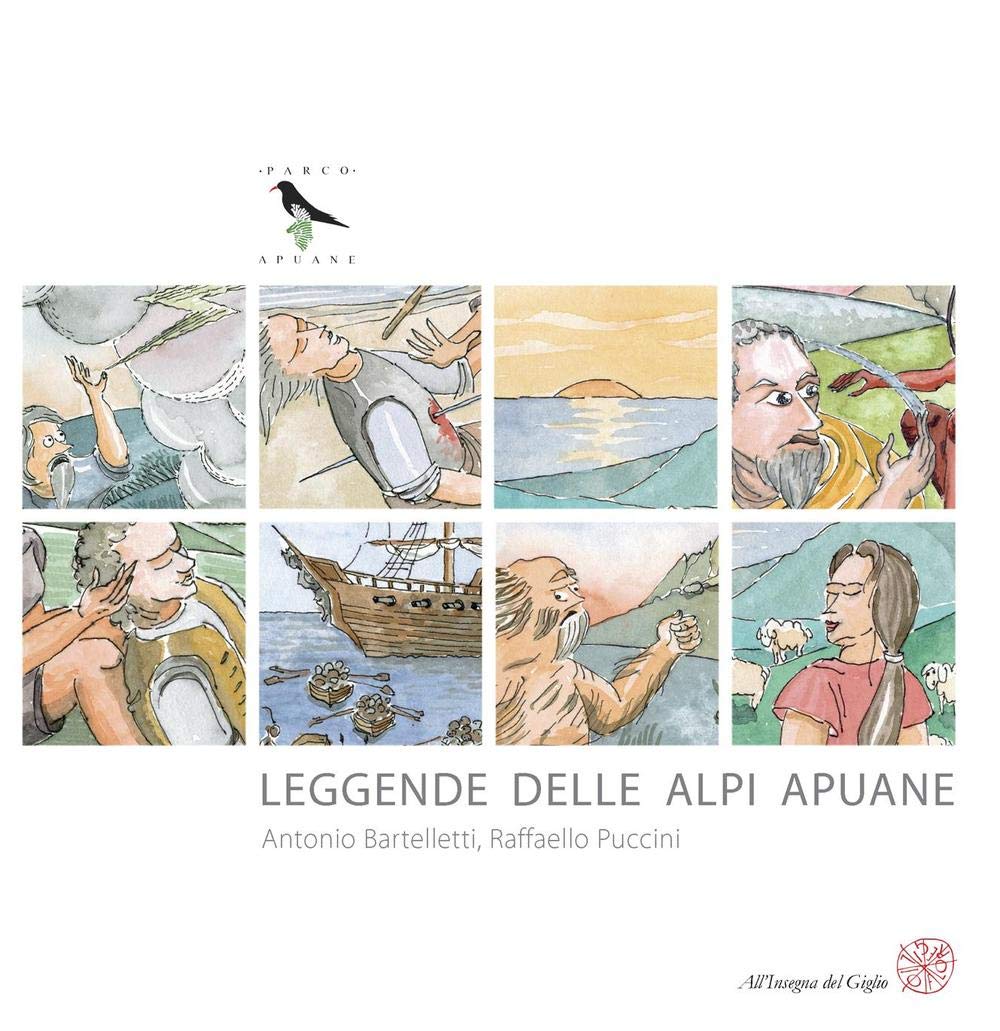 Leggende delle Alpi Apuane. Ediz. italiana, inglese e tedesca. Con CD Audio Books
