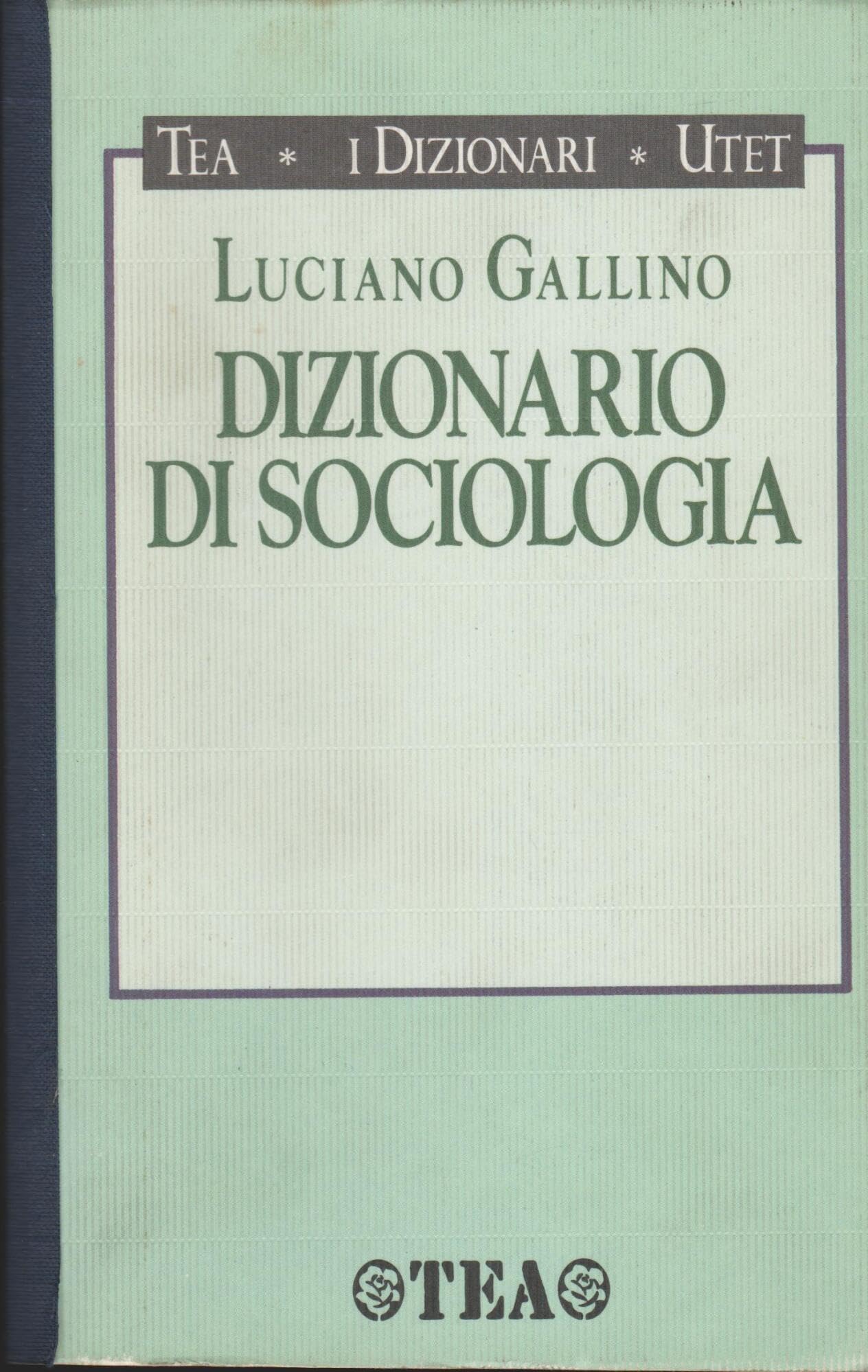 Dizionario di sociologia book