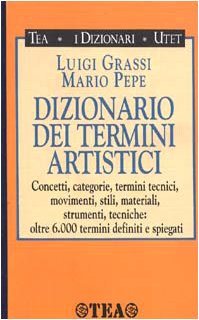 Dizionario dei termini artistici (I dizionari) Books