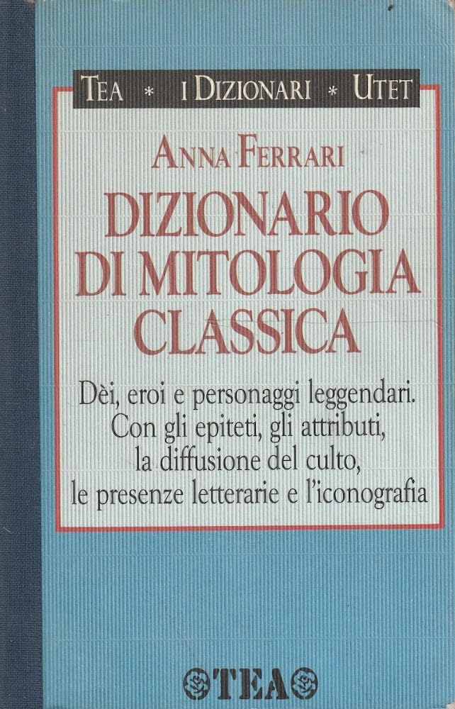 Dizionario di mitologia classica book