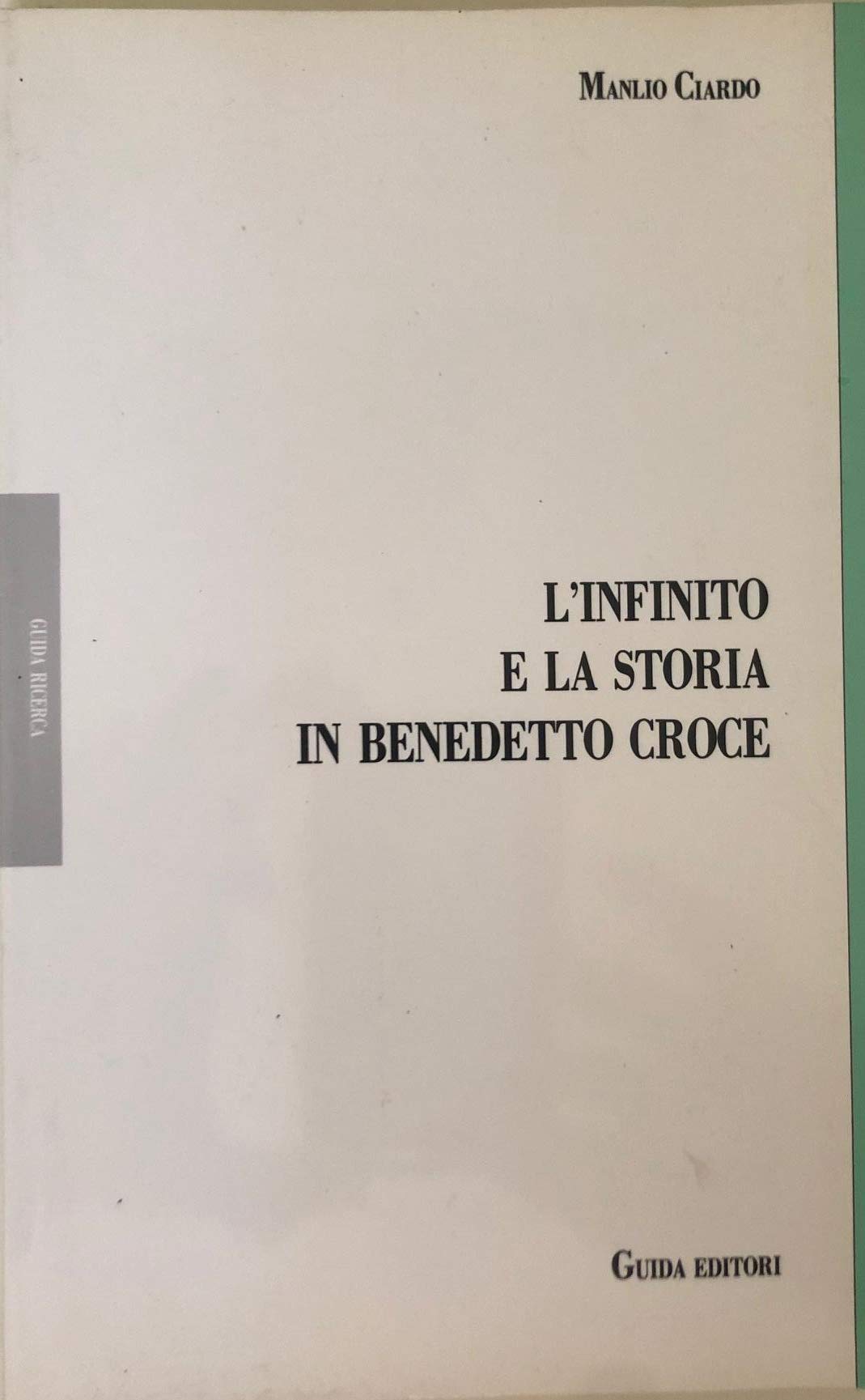 L'infinito e la storia in Benedetto Croce. Lo spirito come realtà di autoreligione. book
