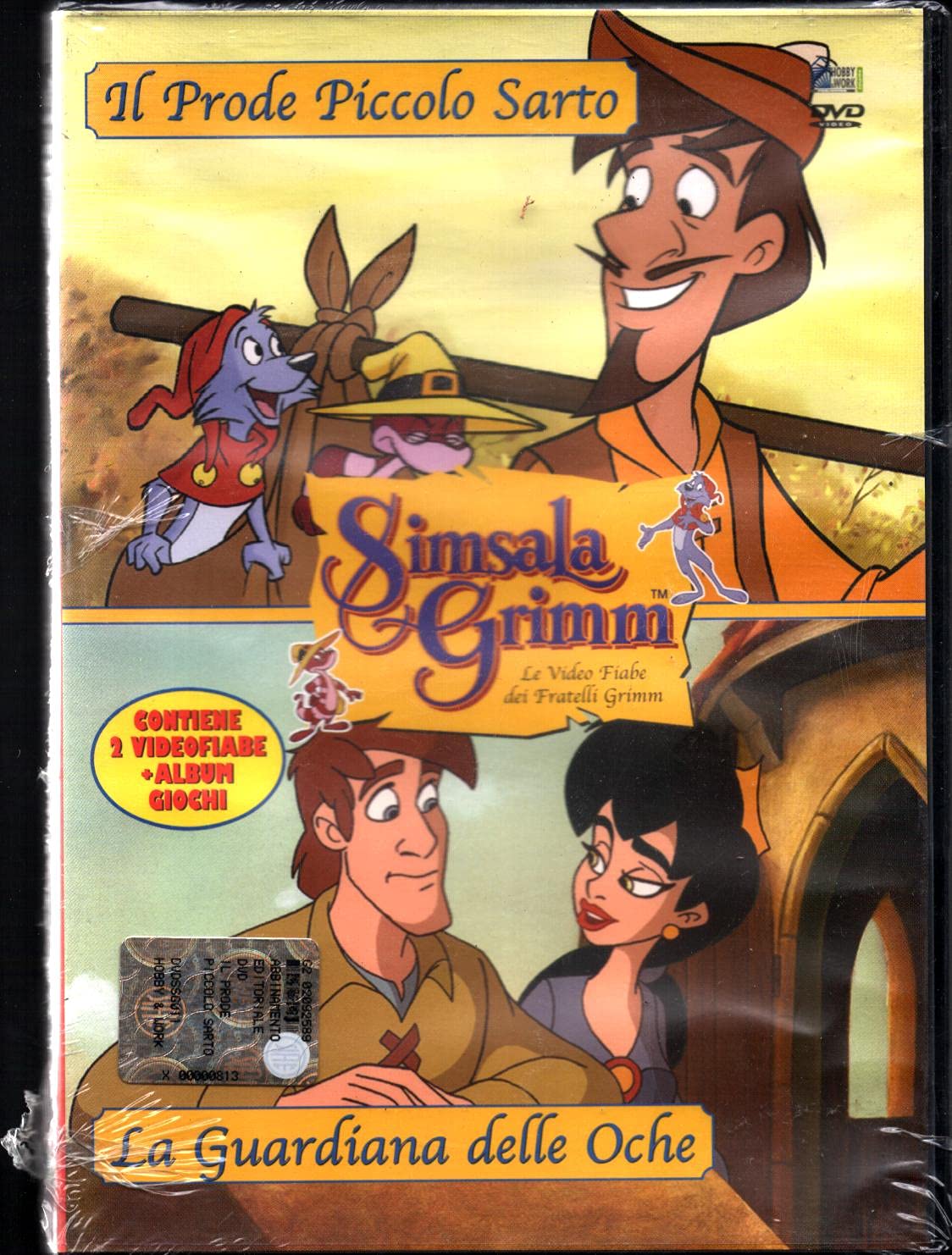 Il prode piccolo sarto-La guardiana delle oche. Con DVD (Simsala Grimm.Video fiabe dei F.lli Grimm) Children's books
