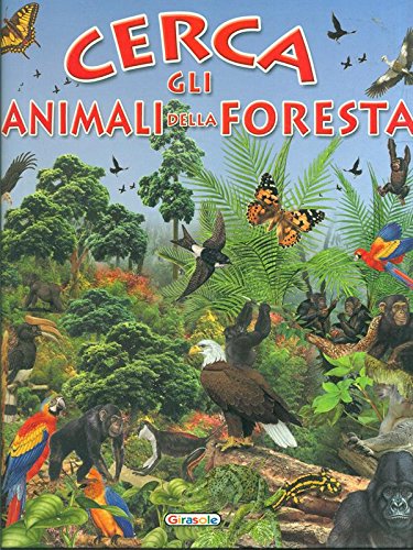 Cerca gli animali della foresta Children's books