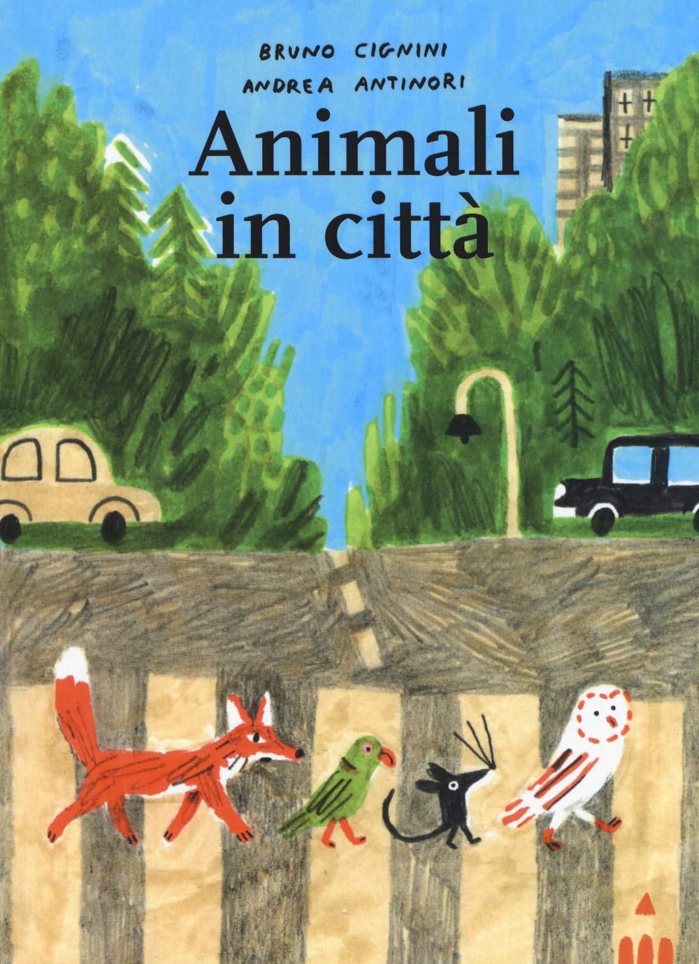 Animali in città Non-fiction books for kids