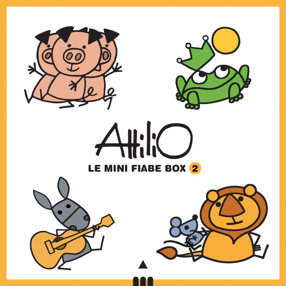 Attilio. Le mini fiabe box 2 (giallo). Ediz. a colori book