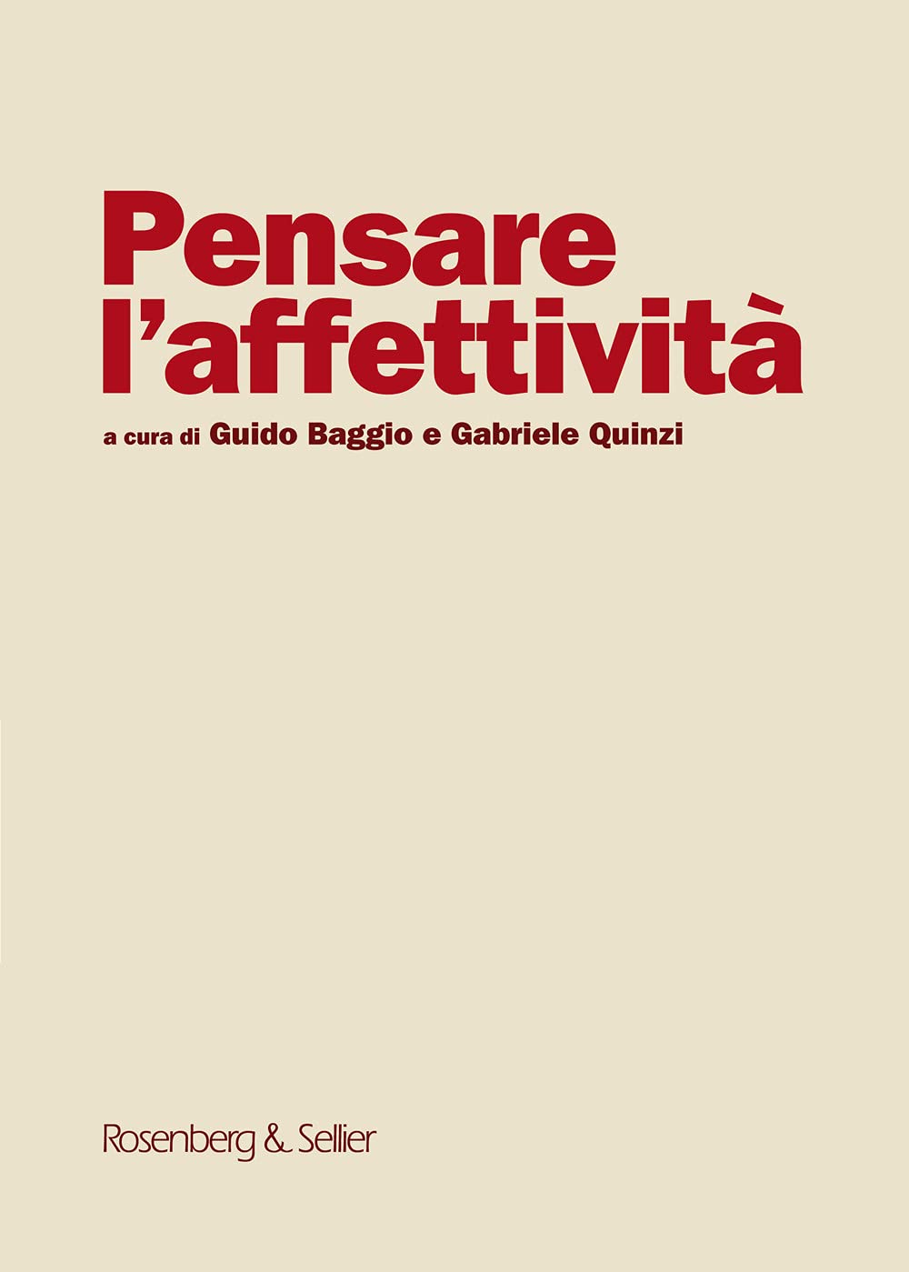Pensare l'affettività book