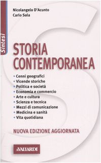 Storia contemporanea book
