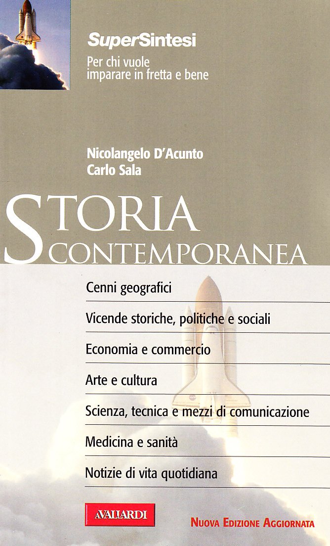Storia contemporanea book