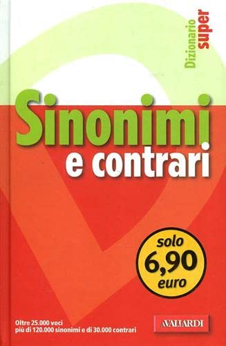 Dizionario Dei Sinonimi E Dei Contr cd