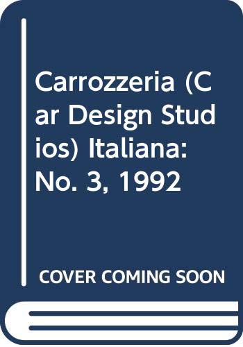 Carrozzeria italiana. Periodico ufficiale dell'Anfia gruppo carrozzieri. Ediz. illustrata (Carrozzeria (Car Design Studios) Italiana) Business & Technology