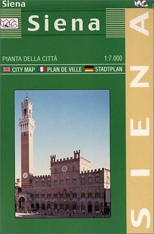 Town Plan Siena (Carte stradali) Leisure, Home & Garden