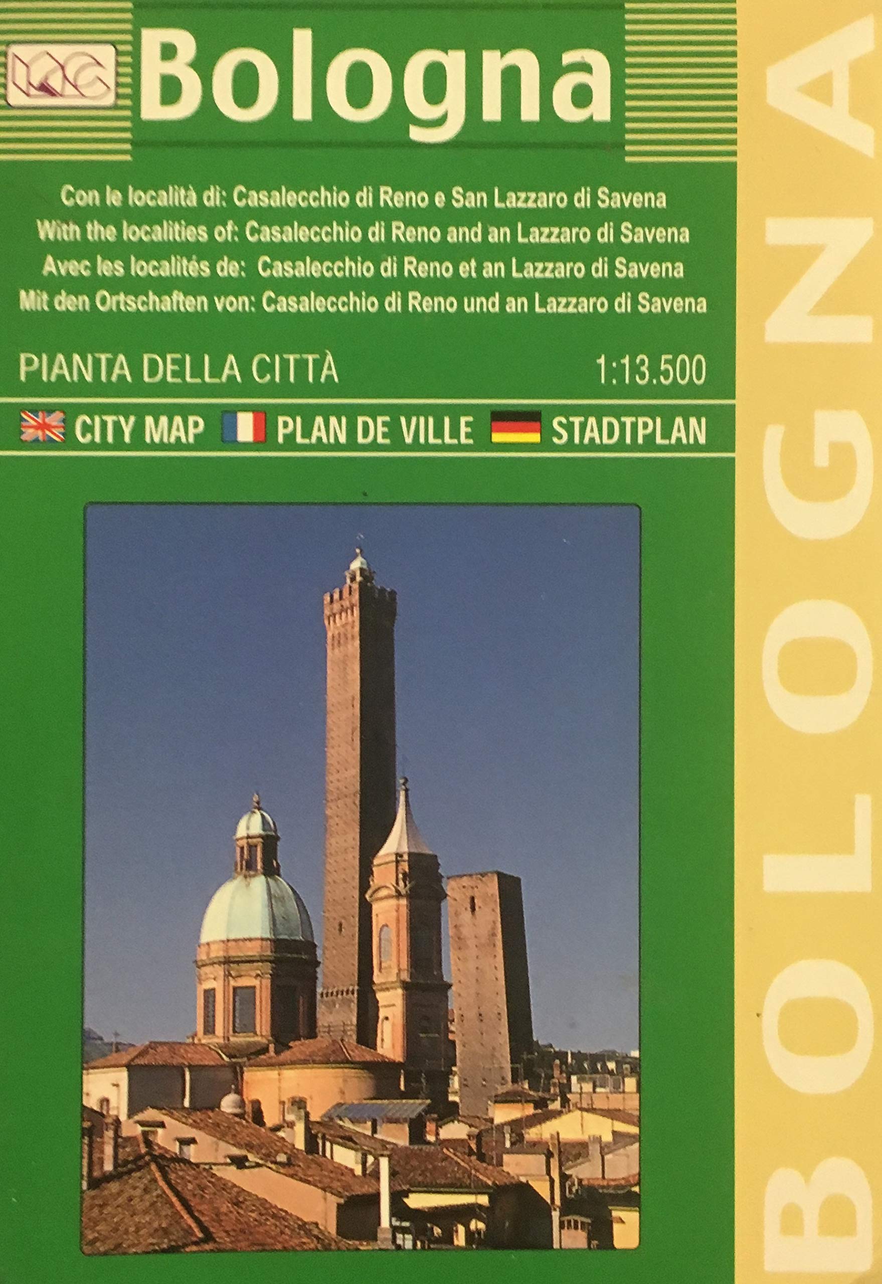 Plan de ville : Bologne - Bologna (en anglais) book