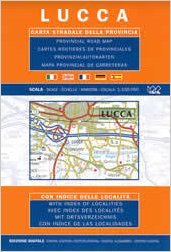 Provincial Map Lucca (Carte stradali) Leisure, Home & Garden