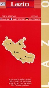 Lazio: Regional Map with Index (Carte stradali) Leisure, Home & Garden