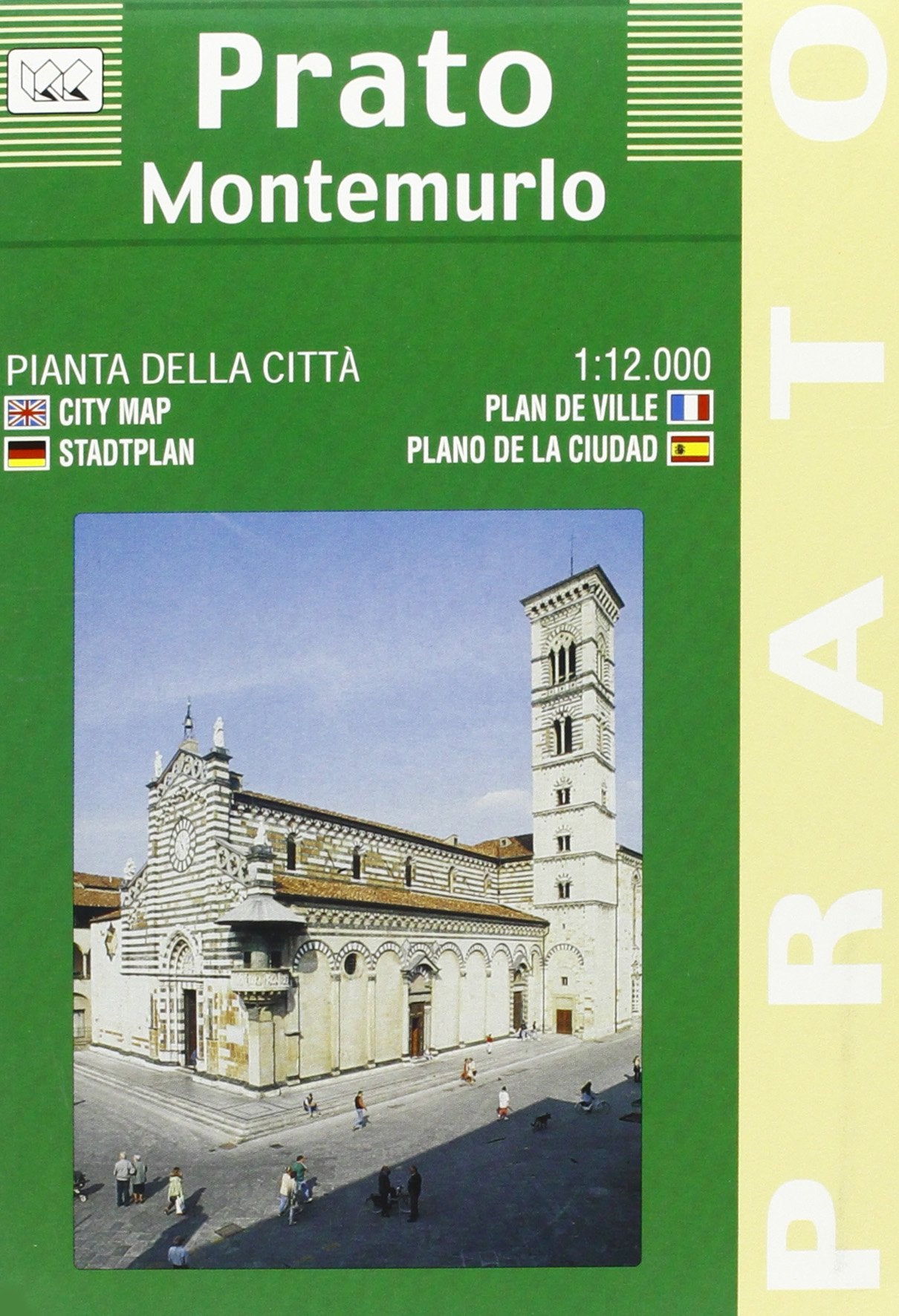 Town Plan Prato (Carte stradali) Leisure, Home & Garden