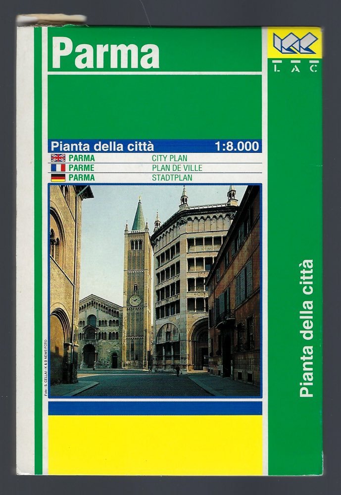 Town Plan Parma (Carte stradali) Leisure, Home & Garden