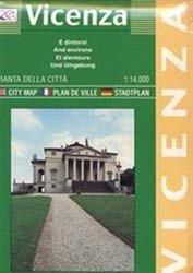 Plan de ville : Vicence - Vicenza (en anglais) book