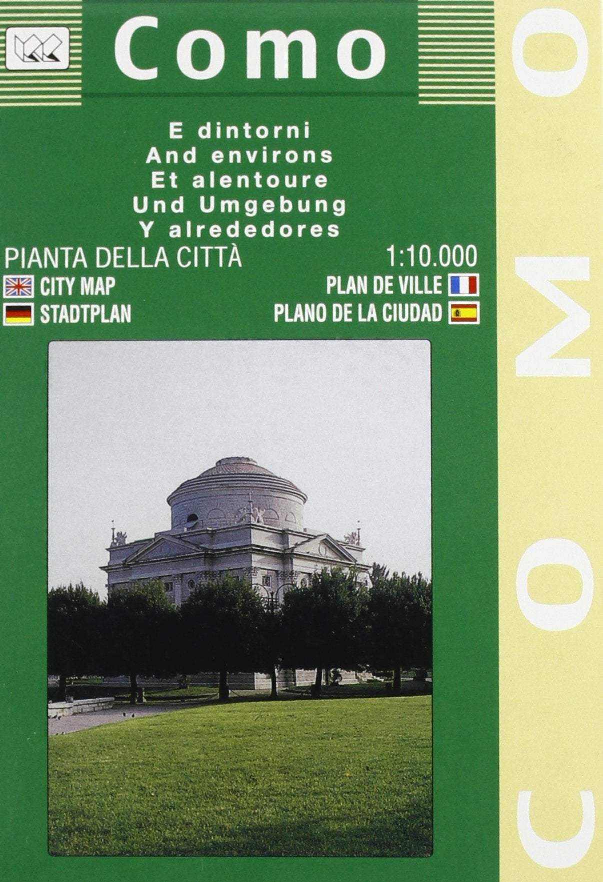 Town Plan Como (Carte stradali) Leisure, Home & Garden