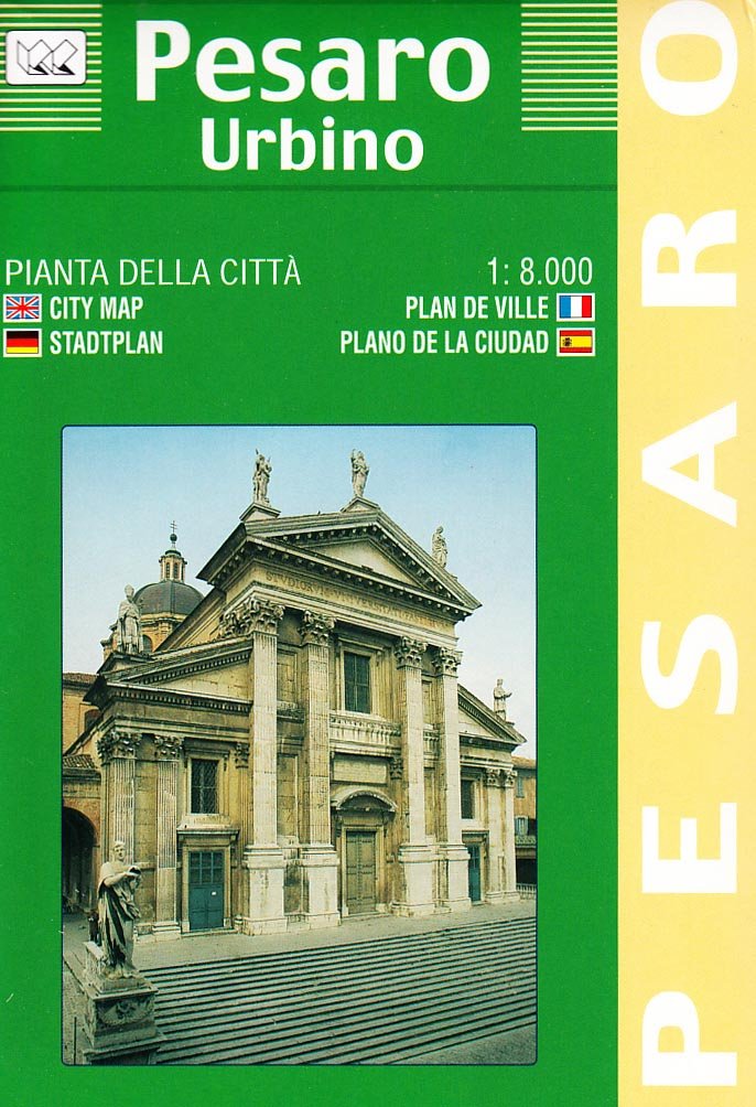 Pesaro-Urbino City Plan (Carte stradali) Leisure, Home & Garden