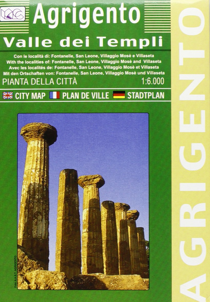 Agrigento: City Maps (Carte stradali) Leisure, Home & Garden Books