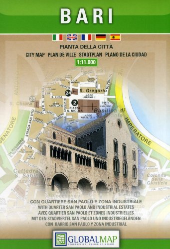 Bari 1:11.000 (Piante di città) Leisure, Home & Garden