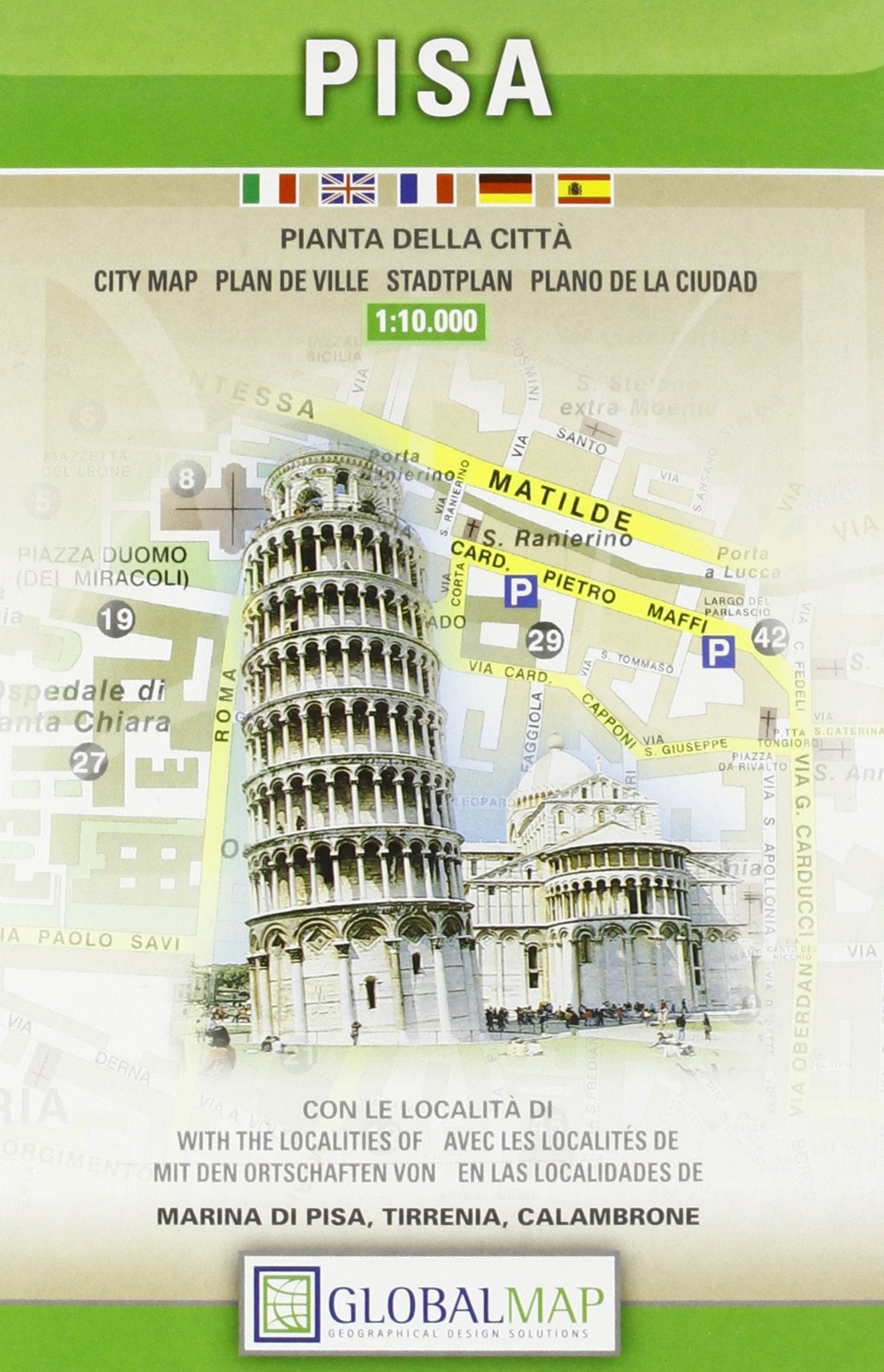 Pisa 1 : 10 000 Leisure, Home & Garden