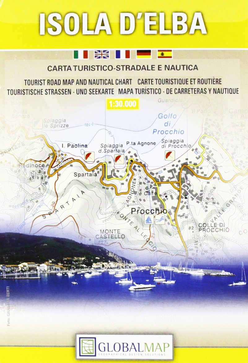 Topographische Karte Isola d'Elba 1:30000 (Carte stradali turistiche) Business, Finance & Career