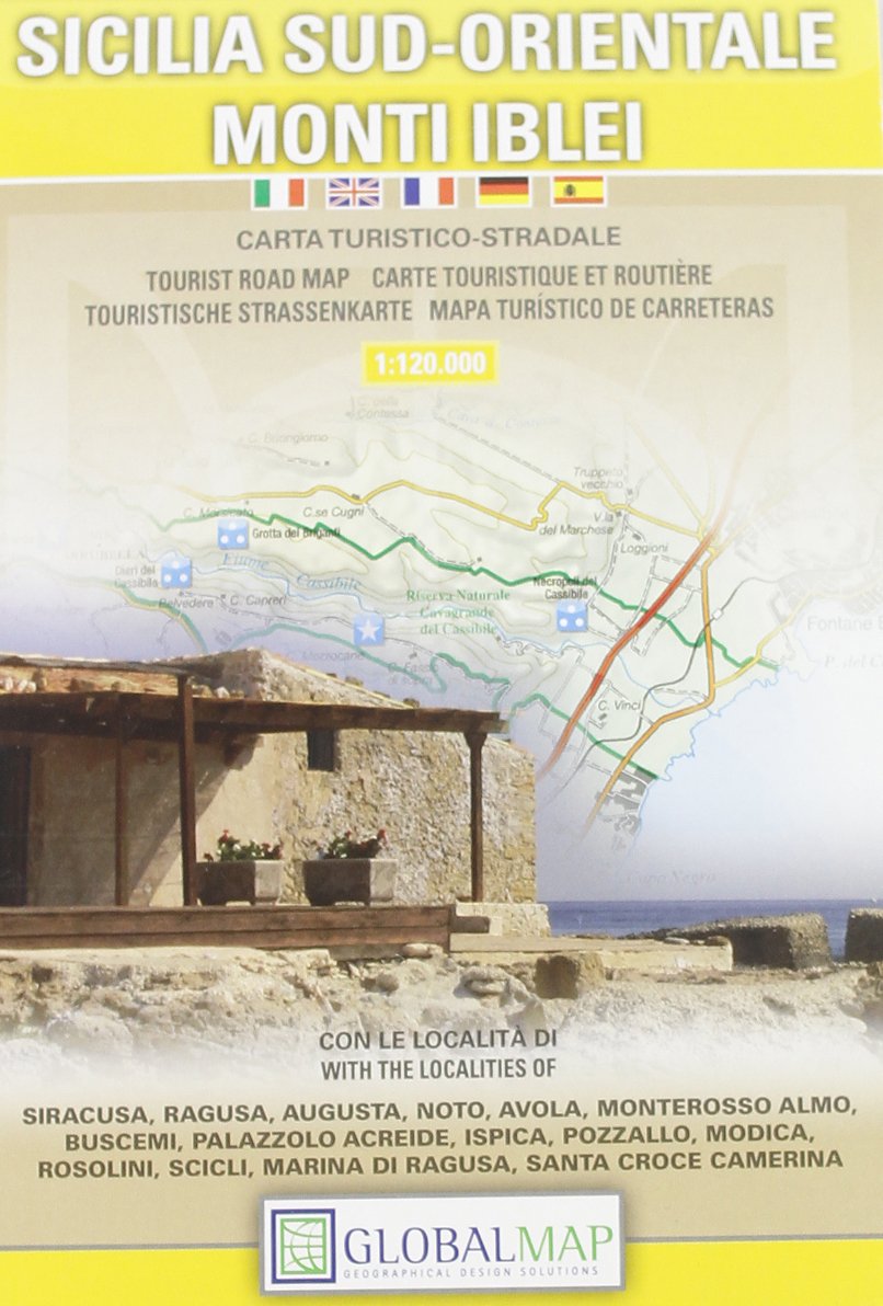 Sicilia Sud-Orientale, Monti Iblei 1 : 120.000 book