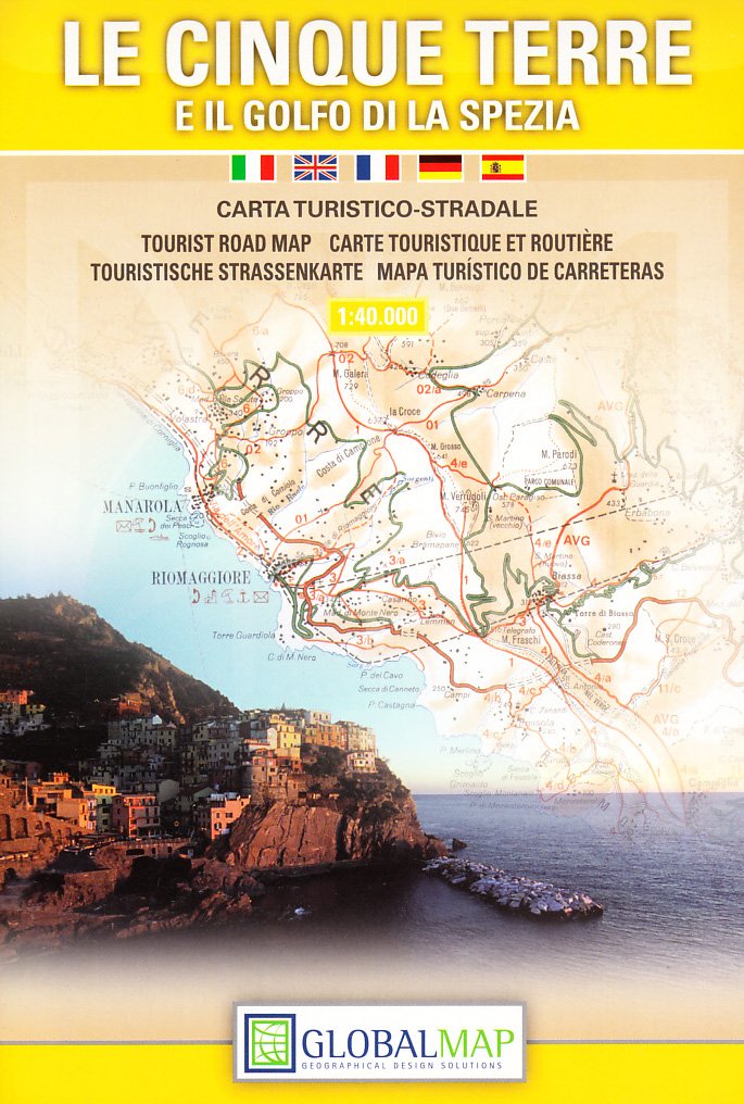 Parco delle Cinque terre. 1:35.000 book