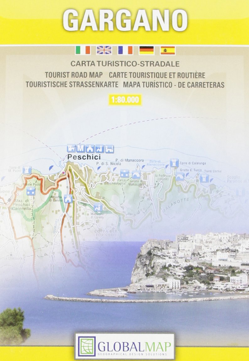 Gargano. Carta stradale 1 : 80.000 Leisure, Home & Garden