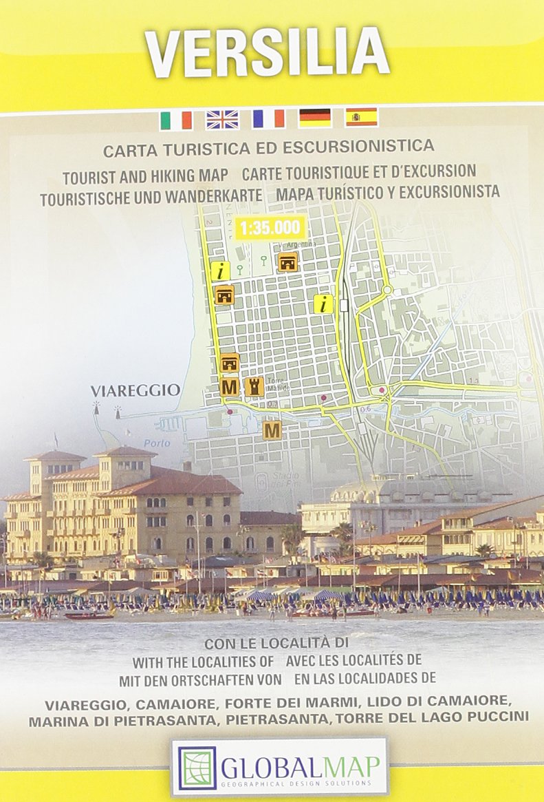 Versilia 1 : 35 000 Leisure, Home & Garden Books