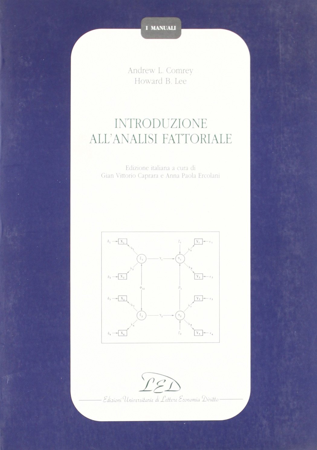 Introduzione all'analisi fattoriale (I manuali) Psychology