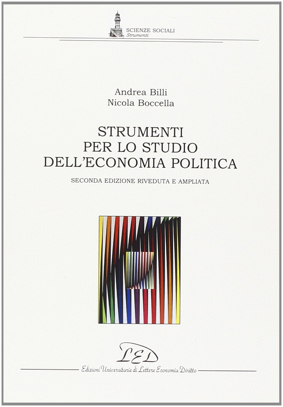 Strumenti per lo studio dell'economia politica (Scienze sociali. Strumenti) Business, Finance & Career