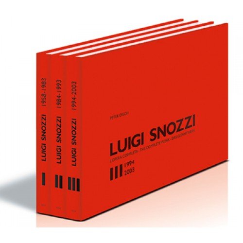 Luigi Snozzi. L'opera completa. Ediz. italiana, inglese e tedesca book