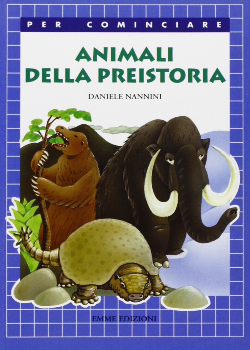 Animali della preistoria book