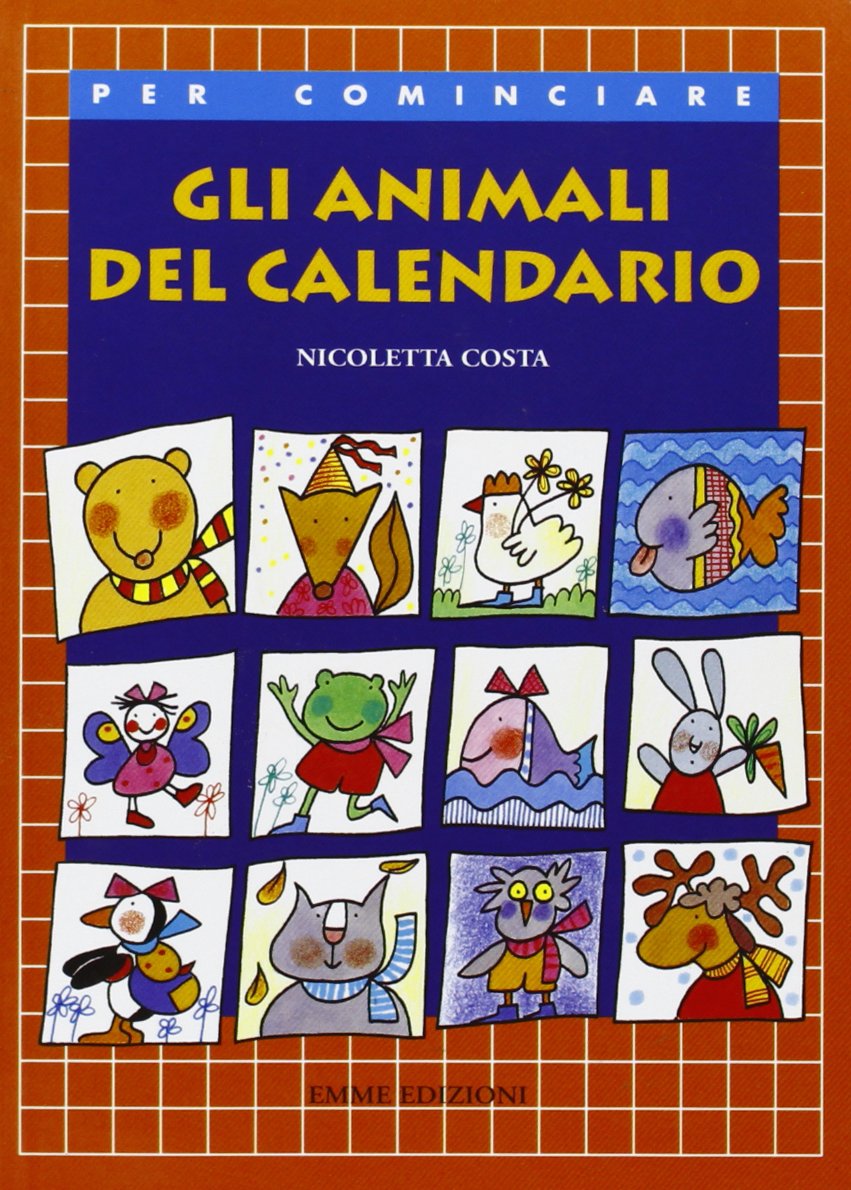 Gli animali del calendario book